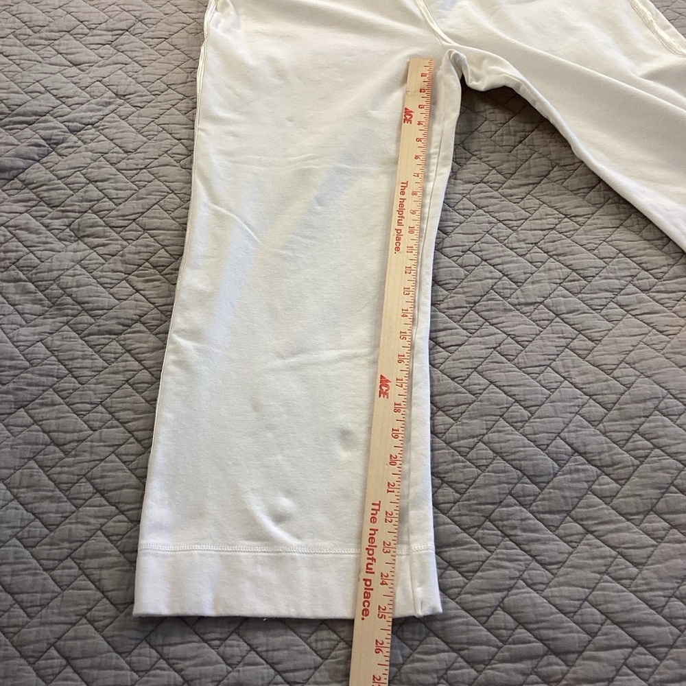 Liz Claiborne Villager Off-White Joggers Sz XL Pull-On Pants - Picture 10 of 13